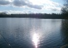 l etang de brunemont ou je peche à la carpe